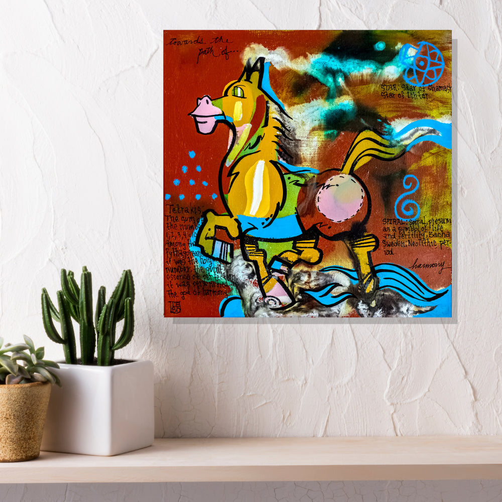 Towards The Path of Harmony - Lebo Mineral Print